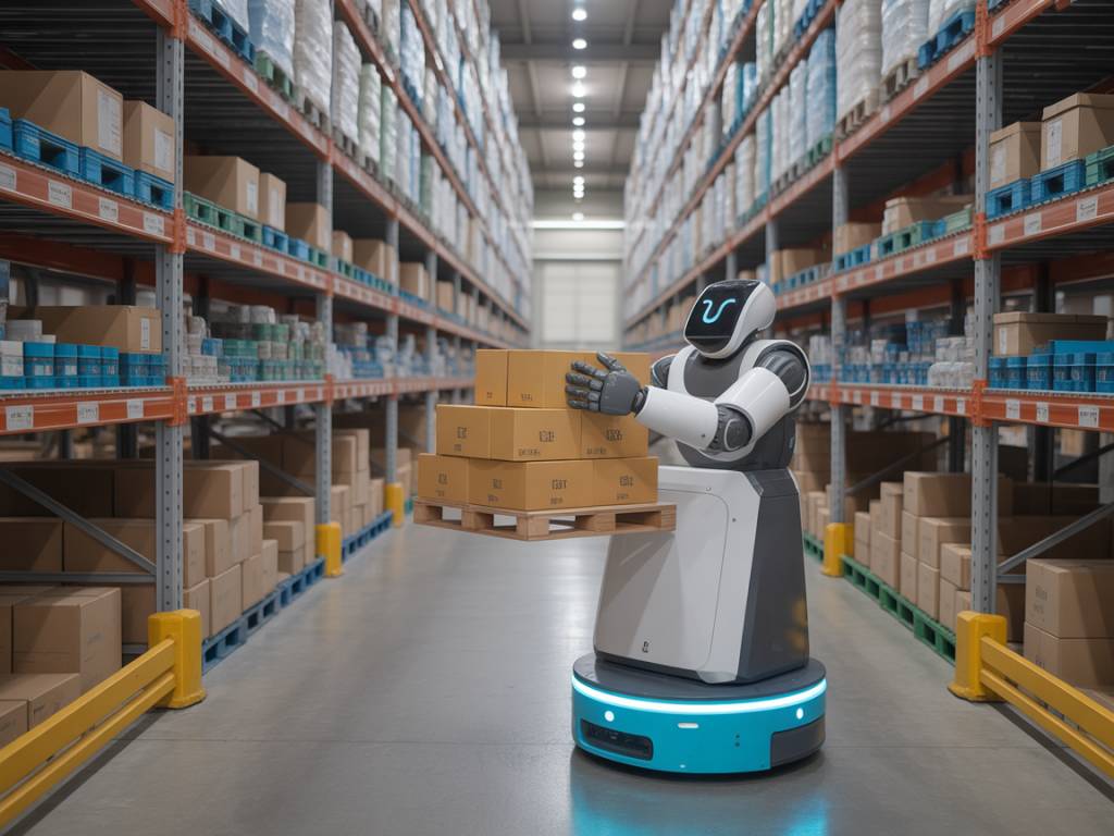 Robot logistique : quand l’automatisation transforme la chaîne d’approvisionnement